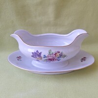 Zsolnay porcelán szószos tál