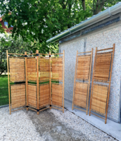 6 részes, kb. 280cmx160cm.-es bambusz paraván, térelválasztó