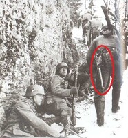 Eredeti Világháborús Német Wehrmacht SS Gyalogsági Ásó