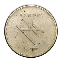 Olympic Trust of Canada olimpiai emlékérem zseton Alpesisí