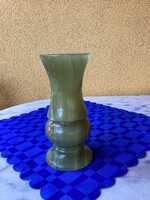 ONIX ásvány váza 18 cm.