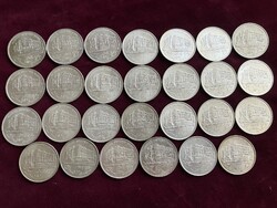 27 db. Ezüst 200 forintos 1993, Magyar Nemzeti Bank.