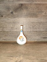 Herendi porcelán váza – kézzel festett gyümölcs- és virágmintával