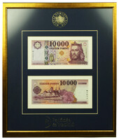10000 Forint Bankjegy 2014 MINTA pár Fejlődés és Tradíció