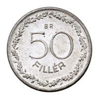 Magyar Népköztársaság 50 Fillér 1965