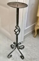 Kovácsoltvas gyertyatartó 62 x 27 cm