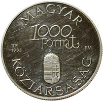 Régi Dunai Hajók Hableány 1000 Forint 1995 PP