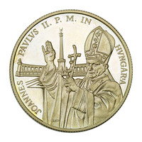Pápa látogatása 500 Forint 1991 PP