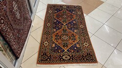 4017 Gyönyörű Hindu Hamedan kézi gyapjú perzsa szőnyeg 80X150CM