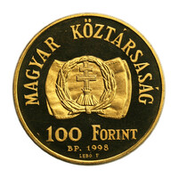 1848-49 Szabadságharc 150. évfordulója 100 Forint 1998 PP