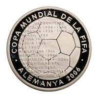 Andorra 10 Diners 2003 FIFA World Cup 2006 PP 31,47g Ag925
