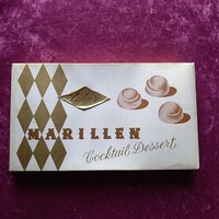 1970-es Marillen likőr édességes doboz 20,5 x 12 x 2 cm