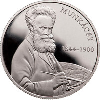 Munkácsy Mihály ezüst 10000 Forint PP 2019 prospektussal
