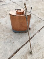 Régi Vermorel réz háti permetező