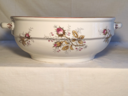 Füles porcelán tál