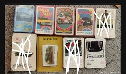 Retro kártya csomag 6 pakli