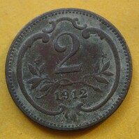 Ausztria 2 heller 1912 (H55)
