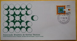 FDC 1976. Brazília - Szabványügyi Hivatal