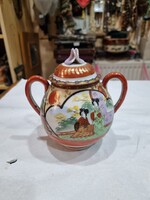 Japán porcelán cukortartó