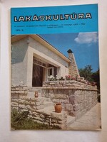 Lakáskultúra VI. évfolyam 1971/2.