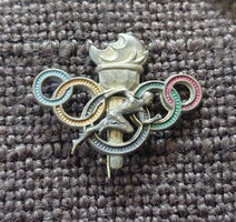 Olimpia 1964 Tokyo . Jelvény , kitűző