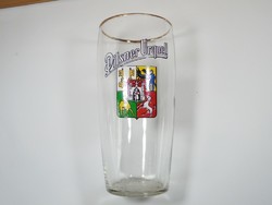 Régi retro kocsmai sörös sör pohár Pilsner Urquell 0,5 l