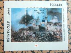 1989. Bélyegnap (62.) - Festmény (XXIV.) - Vöröskereszt (II.) - blokk**