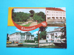 Képeslap (66) - Lengyelország - Varsó mozaik 1970-es évek
