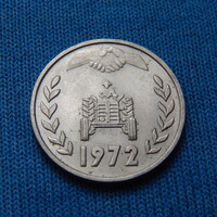 ALGÉRIA  1 dinar 1972