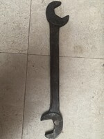 Antik óriás vas villáskulcs 63cm