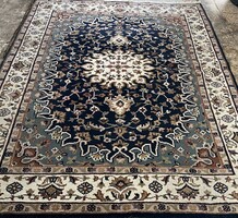 3959 Hindu Tabríz Kézi Csomó Gyapjú Perzsa Szőnyeg 160X230CM