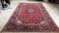 3870 Iráni Kashan Kézi csomó gyapjú perzsa szőnyeg 200X305CM