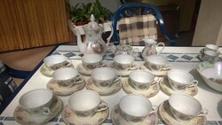 Várom ajánlatokat ! 70-es évek,12 sz-es teáskészlet lüszterfényű,romantikus jelenettel hibátlan