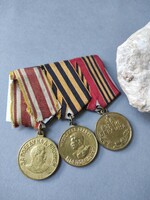 Szovjet CCCP Kitüntetés Japánok,Berlin,Németország Elfoglalása 1945