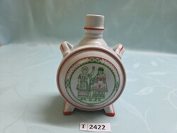 T2422 Drasche Ceglédi barackpálinka kulacs 13 cm