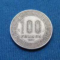 Gabon  100 francs  1975