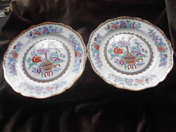 Royal doulton angol  tányér kézi festéssel -az 2 db  -az ár a két darabra vonatkozik