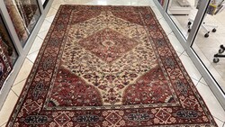 3821 MAGYAR BAKTHYARI MINTÁS KÉZI GYAPJÚ PERZSA SZŐNYEG 200X300CM