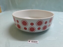 X0309 Alföldi Covid / Centrum varia / napocska mintás köretes tál 21 cm
