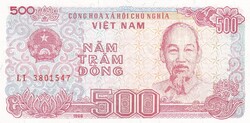 500     Dong     1988   Vietnám