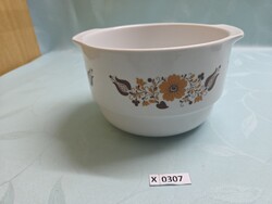 X0307 Alföldi Panni mintás leveses tál 18,5 cm