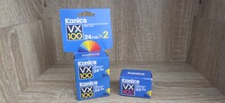 Bontatlan 3 db Konica fényképezőgép film