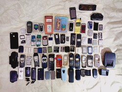 Mobiltelefon tartozék alkatrész vintage egyben