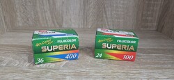 Fujicolor Superia 2 db fényképezőgép film