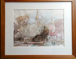 Giczy János (Alszopor, 1933 – Sopron, 2016): Bánfalvi templomok