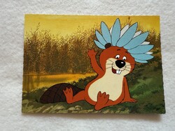 SZAFFI - Saffi  mesefigurás képeslap  -  Postatiszta                                -32/2.