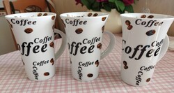 Kerámia bögrék Coffee felirattal