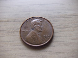 1 Cent 1969  USA  ( D ) 2
