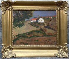 Macalik Alfréd (1888-1979) Tájkép