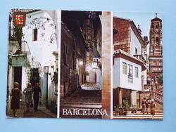 Képeslap (64) - Spanyolország - Barcelona mozaik 1970-es évek